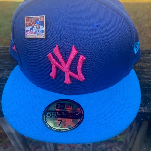 New Era Accessories New York Yankees Big League Chew Blue Raspberry
